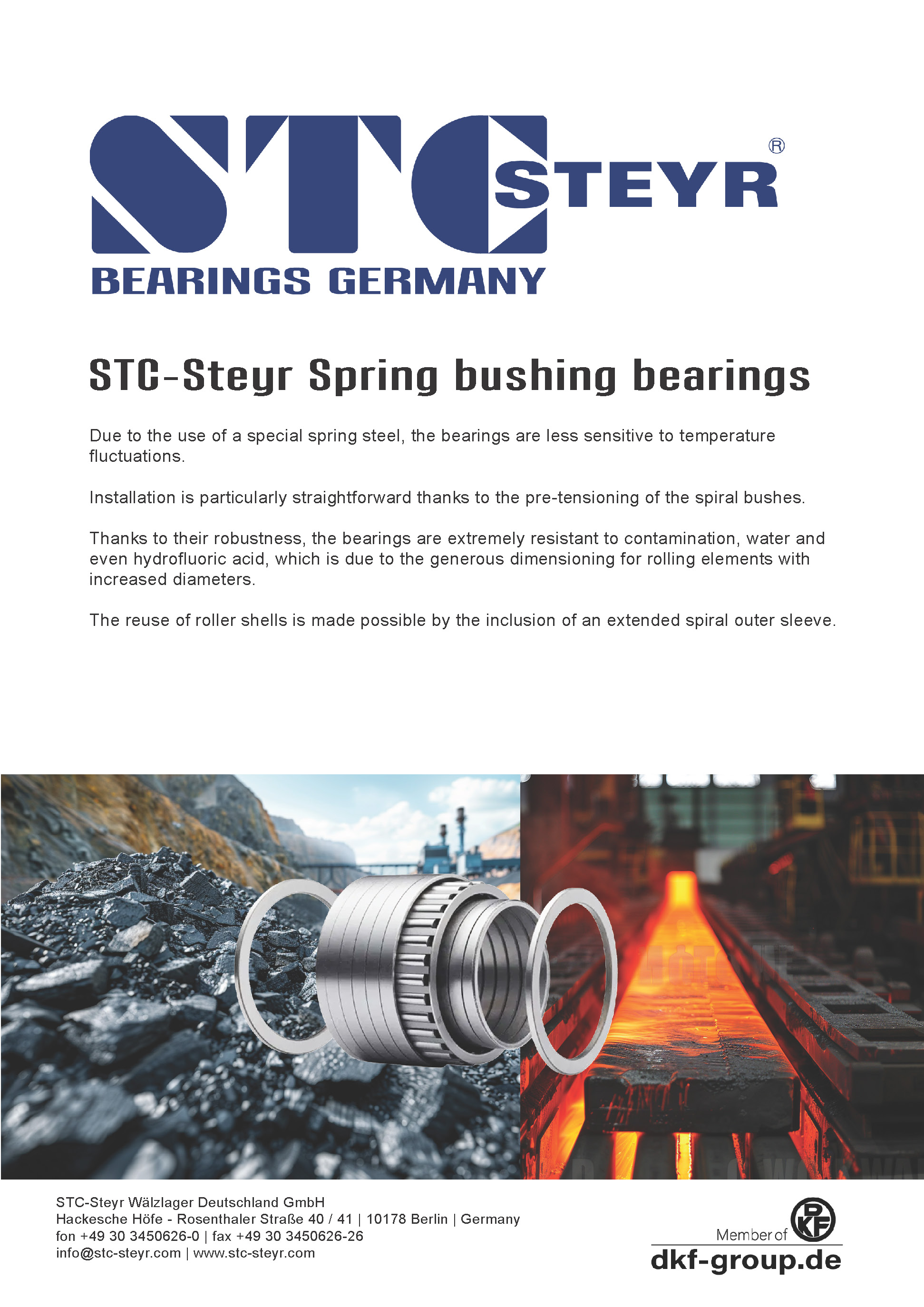 STC-Steyr Spring bushing bearings 