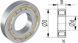 Cylindrical roller bearings